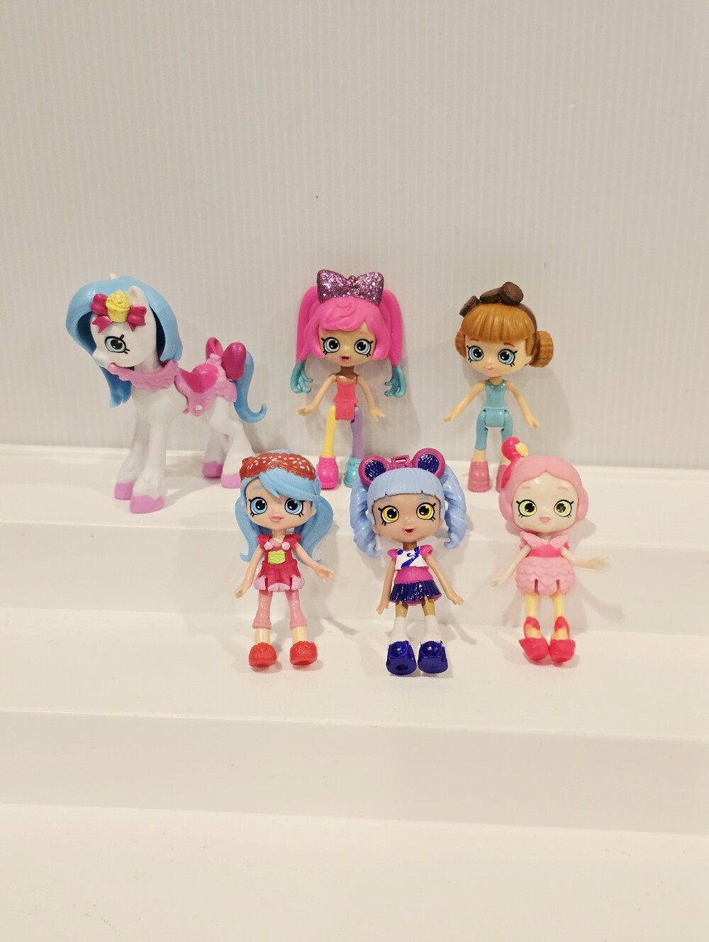 Shopkins Lil Shoppies Happy Places Mini Doll and Pony Set